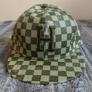 HUF SF x New Era - Checkered fitted hat - Vintage - size 7 5/8